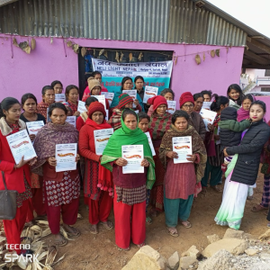 Women set free from sex trafficking in Nepal.