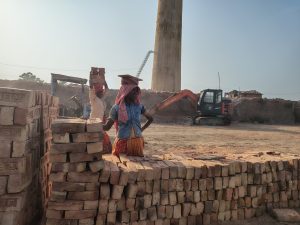 Brick Kiln Child Slaves at work
