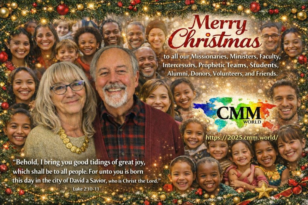 Merry Christmas from Jorge and Anna Parrott and the entire CMM Familyv
