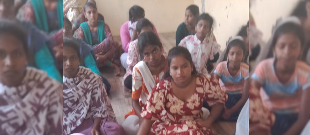 Girls rescued from slavery